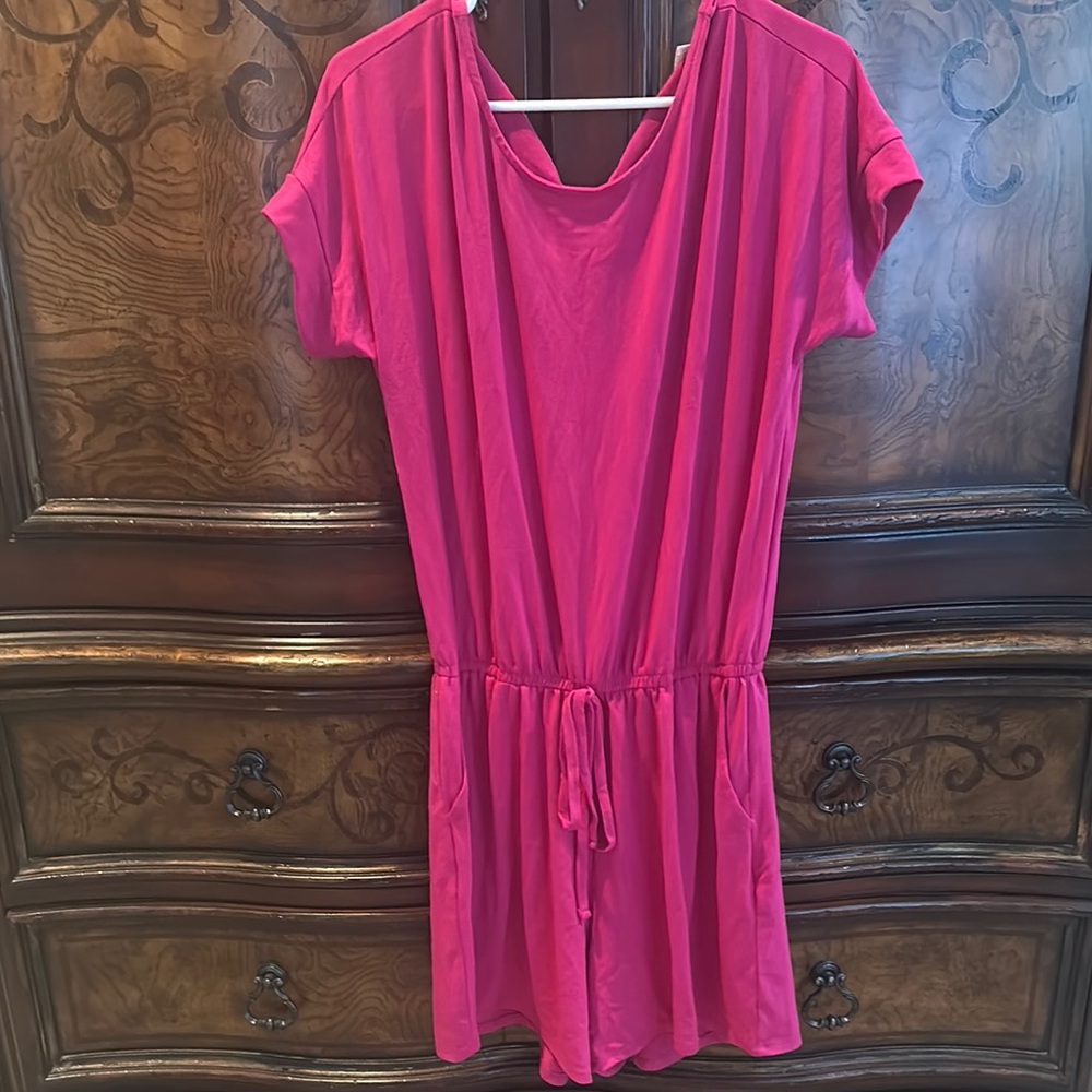 Zenana Pink Casual Jumpsuit